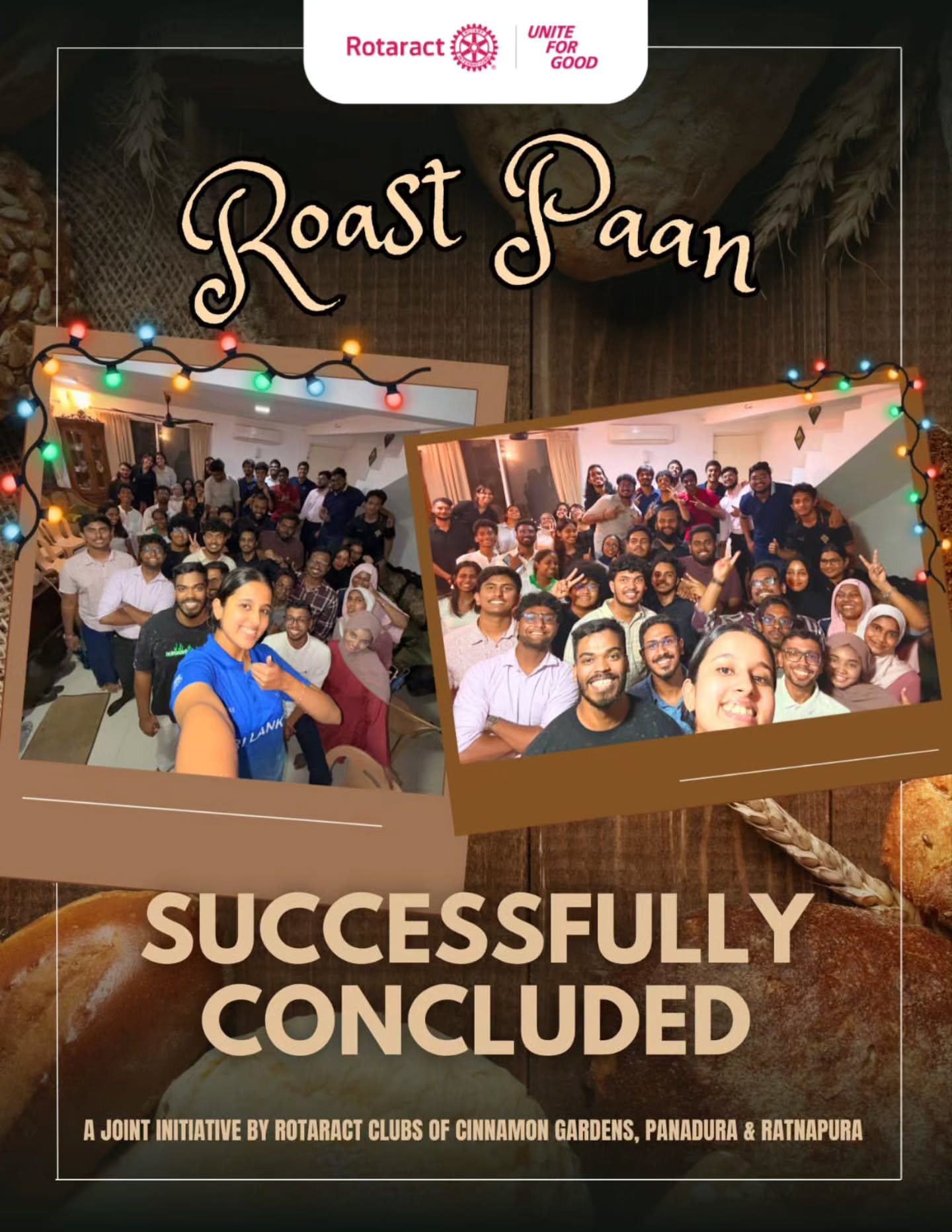 Roast Paan Successfully Concluded